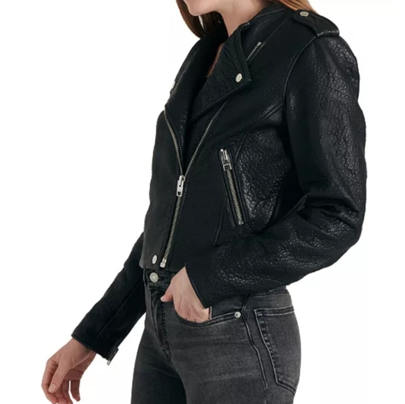 Leather Moto Jacket Lucky Brand - Picture 3 of 9